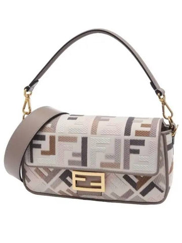 Baguette Canvas Bag Women Shoulder - FENDI - BALAAN 1