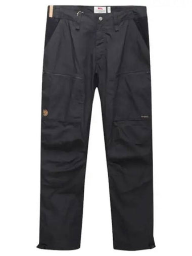 Men s Abisko Light Trekking Trousers Long Dark Gray - FJALL RAVEN - BALAAN 1