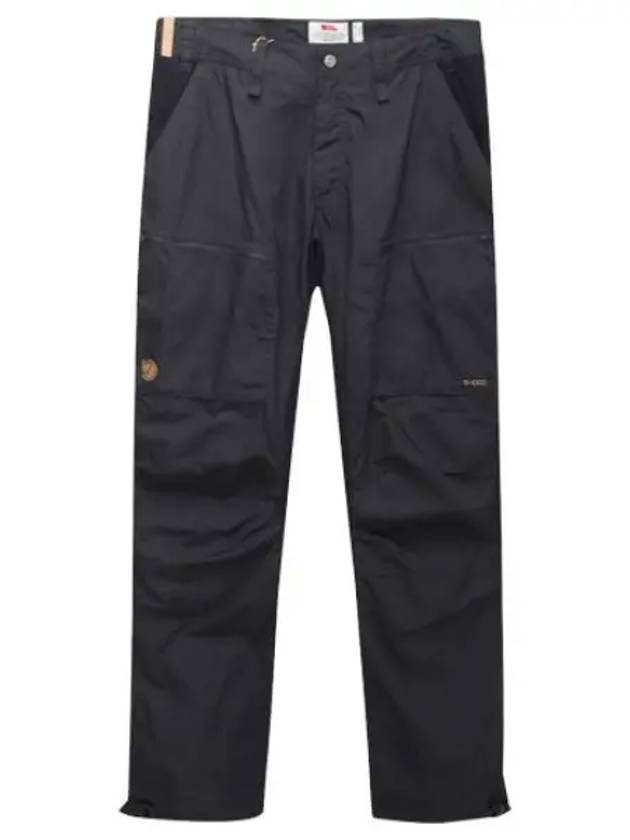 Men s Abisko Light Trekking Trousers Long Dark Gray Mountaineering Clothes Pants - FJALL RAVEN - BALAAN 1