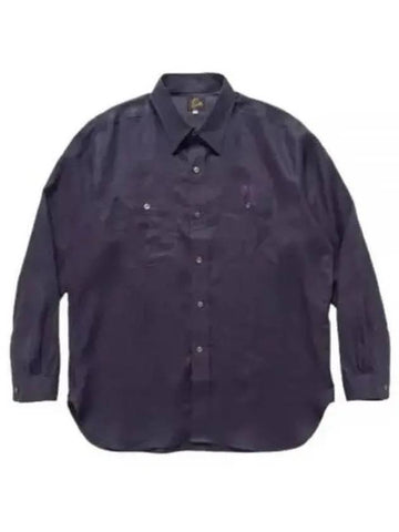 24 Work Shirt PURPLE OT206 - NEEDLES - BALAAN 1