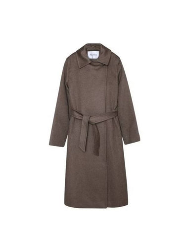 Manuele Cashmere Icon Double Coat Brown - MAX MARA - BALAAN 1