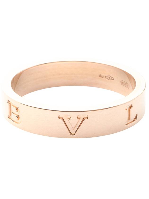 360322 Rose Gold B Zero1 Essential Band Ring No 49 33105 1 - BVLGARI - BALAAN 4