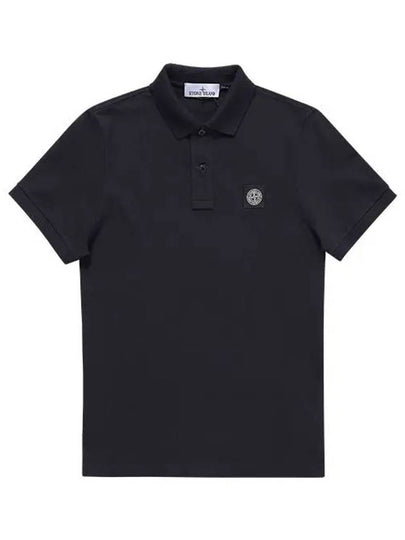 2SC17 A0020 80152SC17 Mini Waffen Logo Patch Polo Men s Short Sleeve Tee - STONE ISLAND - BALAAN 2