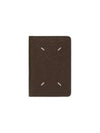 Bovine Leather Card Wallet Brown - MAISON MARGIELA - BALAAN 2