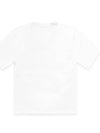 Varsity Logo Short Sleeve T-Shirt White - AMI - BALAAN 4