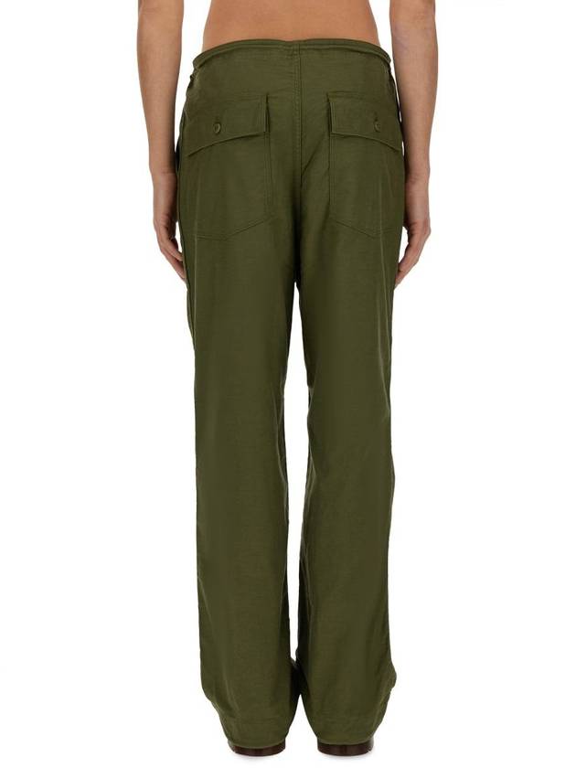 String Fatigue Straight Pants Olive - NEEDLES - BALAAN 4