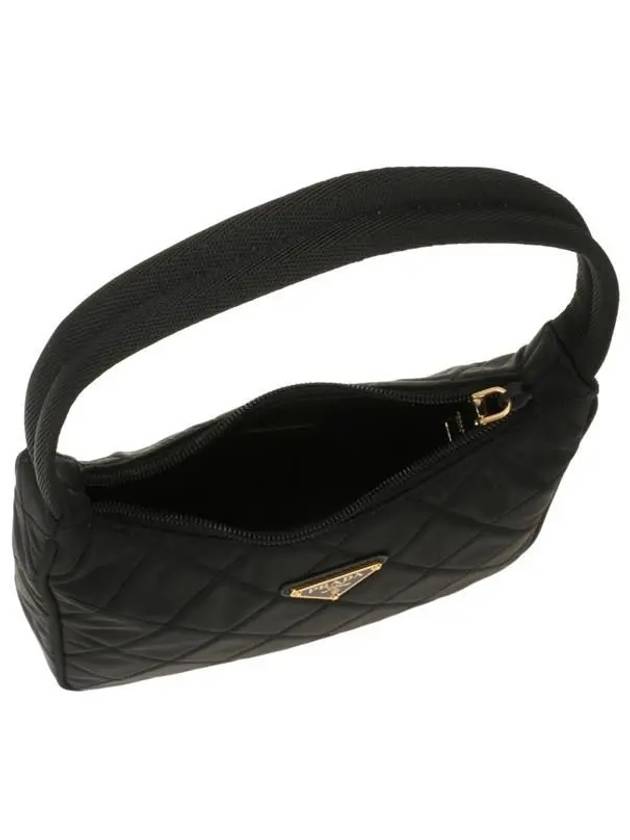 Nylon Quilted Hobo Tote Bag Black - PRADA - BALAAN 5