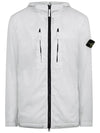 Men's Wappen Patch Lucido TC Windbreaker White - STONE ISLAND - BALAAN 2