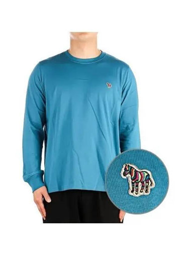 Men s zebra long sleeve t shirt 270302 - PAUL SMITH - BALAAN 1