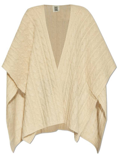 By Malene Birger Poncho Kassillas, Women's, Cream - BY MALENE BIRGER - BALAAN 1