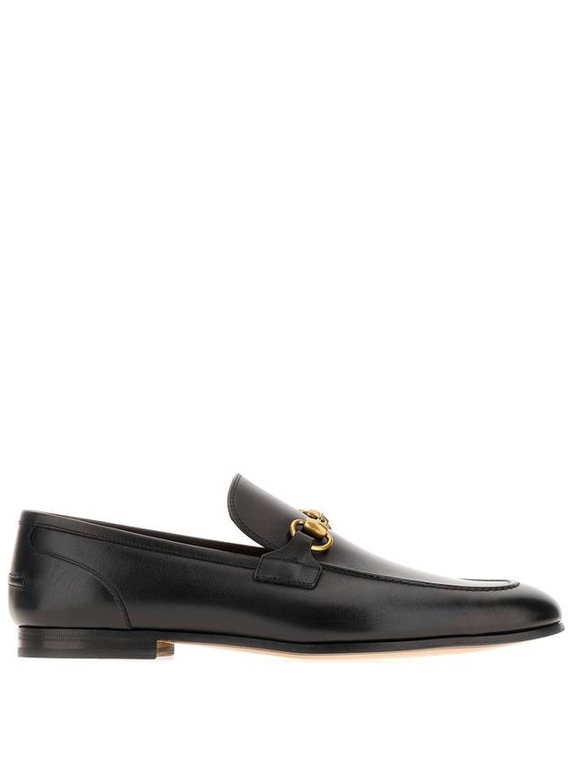 Jordaan Leather Loafers Black - GUCCI - BALAAN 2