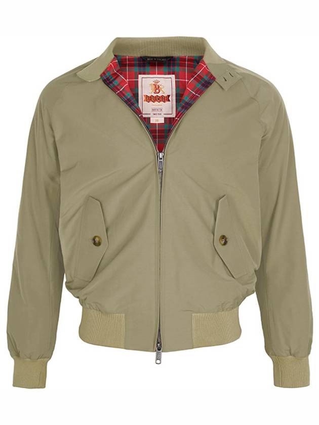 G9 Classic Original Harrington Zip-Up Jacket Beige - BARACUTA - BALAAN 2