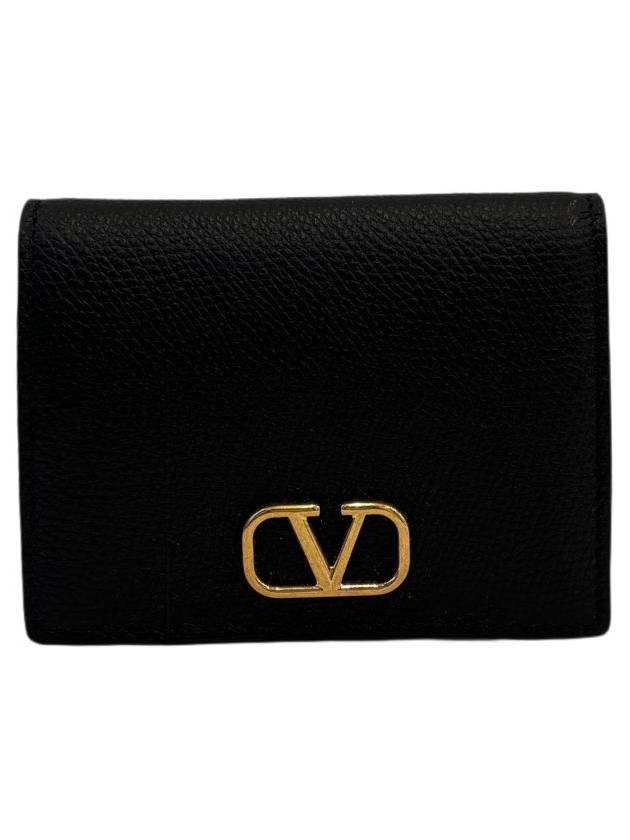 24SS V logo women's half wallet 4W2P0R39 - VALENTINO - BALAAN 1