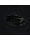 M Onerva Logo Plaque Cut Out Sleeveless Black - DIESEL - BALAAN 4