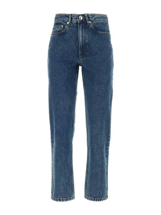 Martin F Straight Leg Jeans Blue - A.P.C. - BALAAN 1