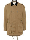 Eloan Cotton Single Coat Brown - ISABEL MARANT - BALAAN 2