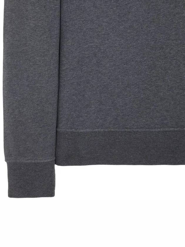 Compass Patch Cotton Sweatshirt Grey - STONE ISLAND - BALAAN 7