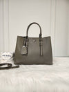 Daol Beomeo Branch Dubl Saffiano Khaki Gray BN2820 Condition A - PRADA - BALAAN 1