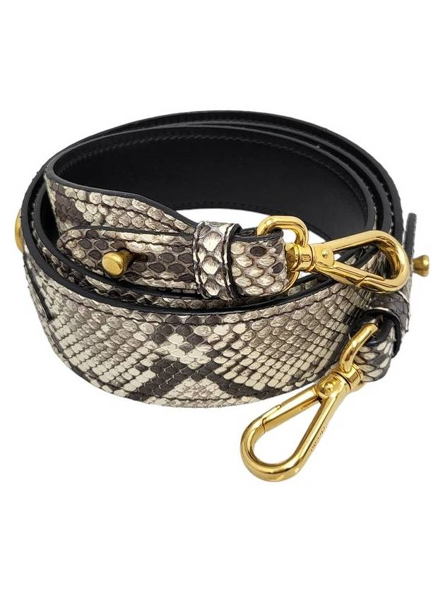 Women s 1TY002 2AMX 187 Python Leather Shoulder Strap - PRADA - BALAAN 2