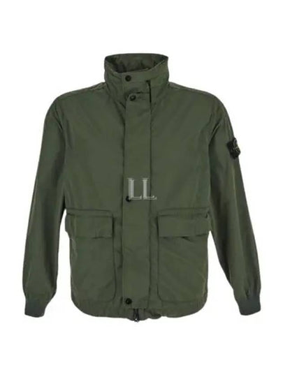 Compass Badge Jacket Dark Green - STONE ISLAND - BALAAN 2