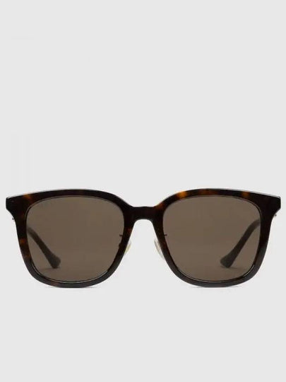 Low Nose Bridge Fit Sunglasses Havana - GUCCI - BALAAN 2