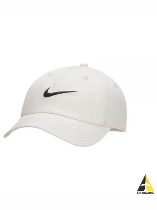 Club Unstructured Swoosh Ball Cap White - NIKE - BALAAN 2