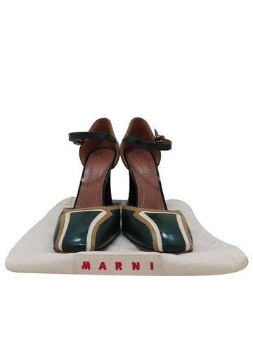 Smith Market Used Luxury Green Shoes Women s - MARNI - BALAAN 1