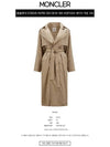 Deva Nylon Trench Coat Sand Beige - MONCLER - BALAAN 3