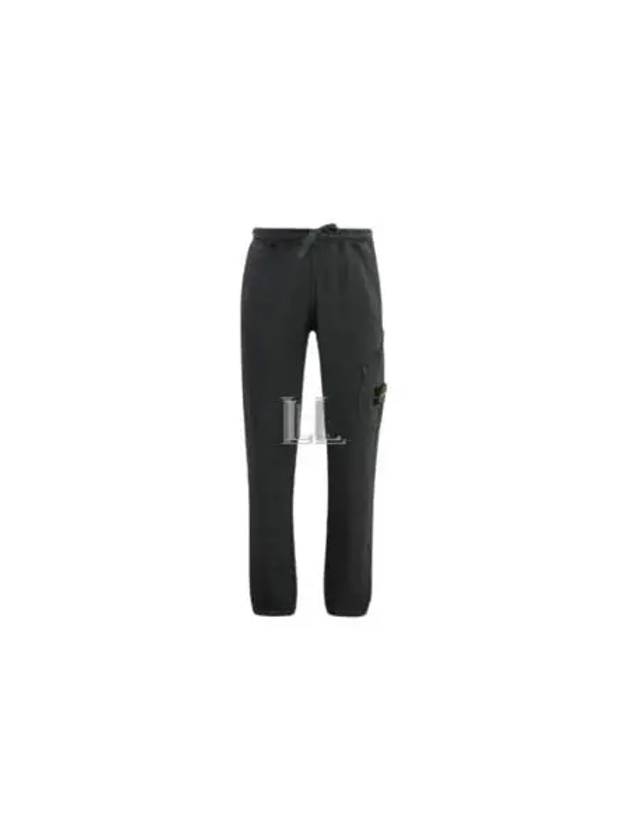 Cotton Cargo Jogging Pants Lead Grey - STONE ISLAND - BALAAN 2