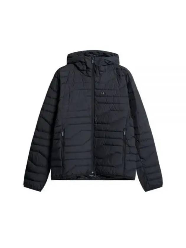 Men's Cliff Light Down Hooded Jacket Black - J.LINDEBERG - BALAAN 2