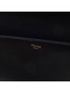 Calfskin Ashmetric Clutch Bag Black - CELINE - BALAAN 11