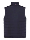 4 Bar Poly Twill Down Vest Navy - THOM BROWNE - BALAAN 3