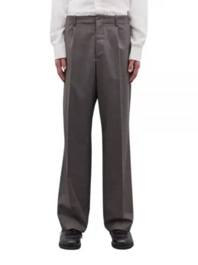 Borrowed Atom Check Wool Chino Pants Grey - OUR LEGACY - BALAAN 2