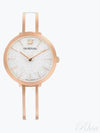 Crystalline Delight Metal Watch Rose Gold Whtie - SWAROVSKI - BALAAN 2