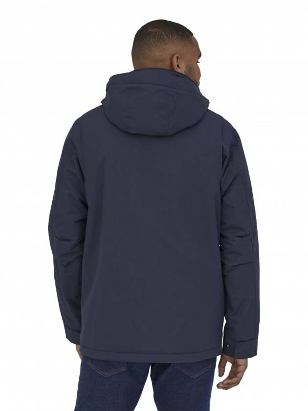 Men's Isthmus Hooded Parka Navy - PATAGONIA - BALAAN 3