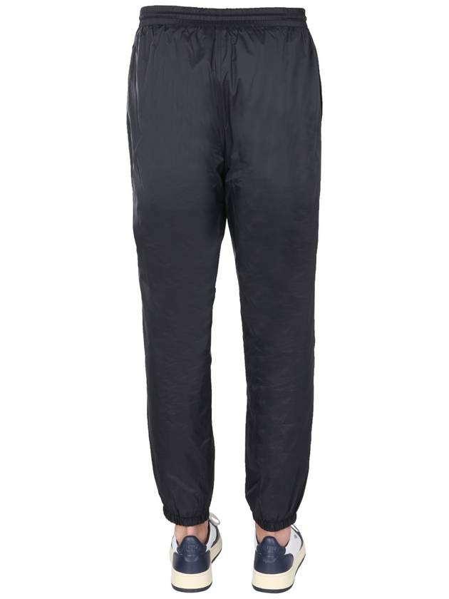 Men's Nylon Jogger Track Pants Black - MSGM - BALAAN 5