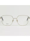 Glasses Frame KZ50126U 032 Men Women Light Gold Frame Glasses - KENZO - BALAAN 3