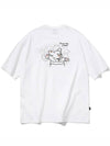 Dawn Push Me Embroidered Short Sleeve T-Shirt White - CPGN STUDIO - BALAAN 3