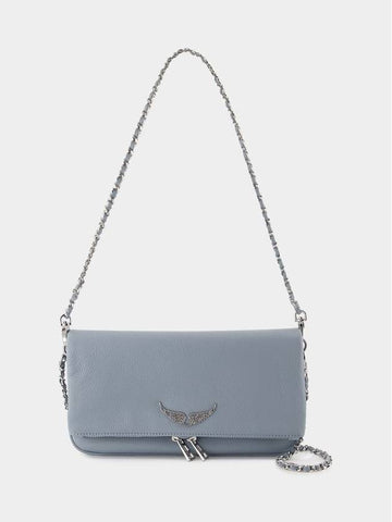 Rock Crossbody - Zadig & Voltaire - Leather - Blue - ZADIG & VOLTAIRE - BALAAN 1