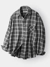 Forest Memory Check Shirt Black - INDUST - BALAAN 3