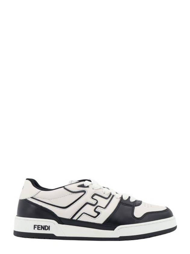 Match Low Top Sneakers Black - FENDI - BALAAN 1