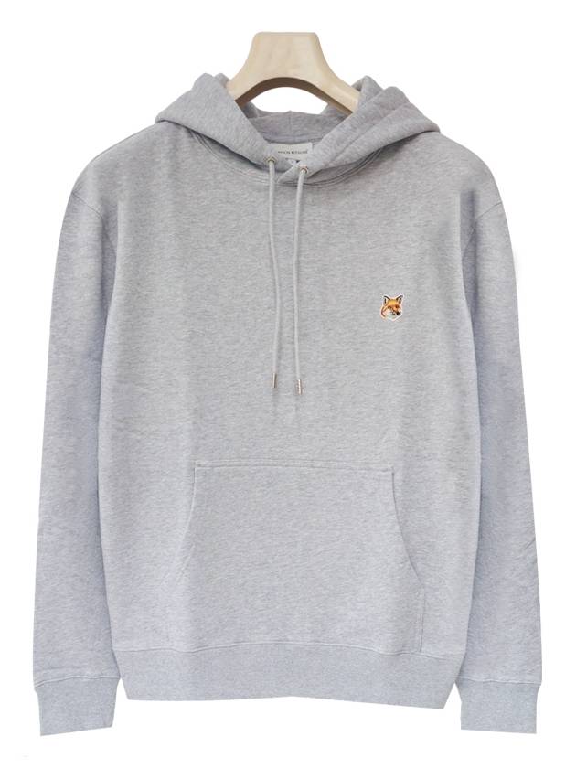 Fox Head Patch Regular Hoodie Grey - MAISON KITSUNE - BALAAN 2