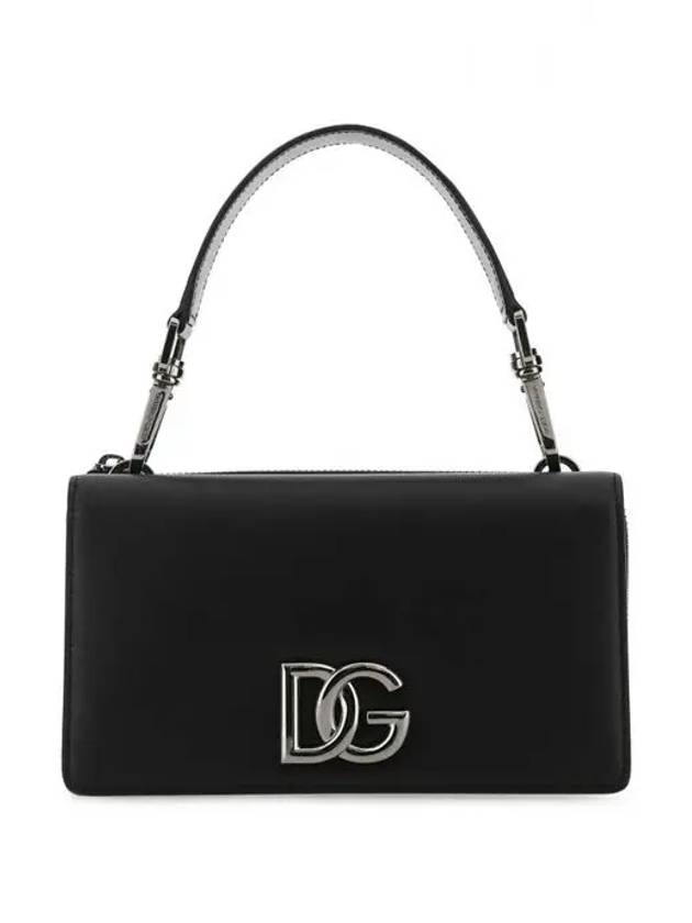 DG Logo Strap Tote Bag Black - DOLCE&GABBANA - BALAAN 2