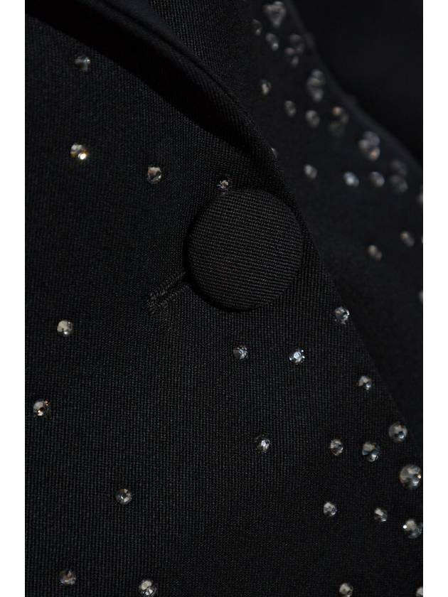 The Attico Wool Blazer With Sequins, Women's, Black - THE ATTICO - BALAAN 5