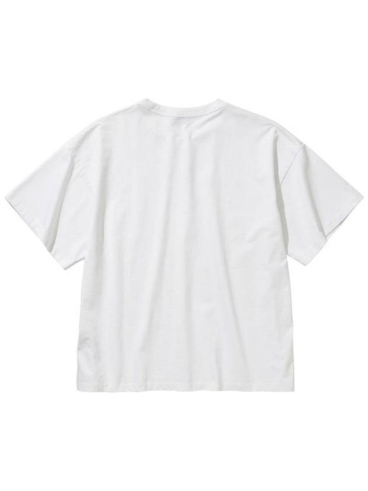 BLUR LOGO SS T SHIRT WHITE - LIBERE - BALAAN 2