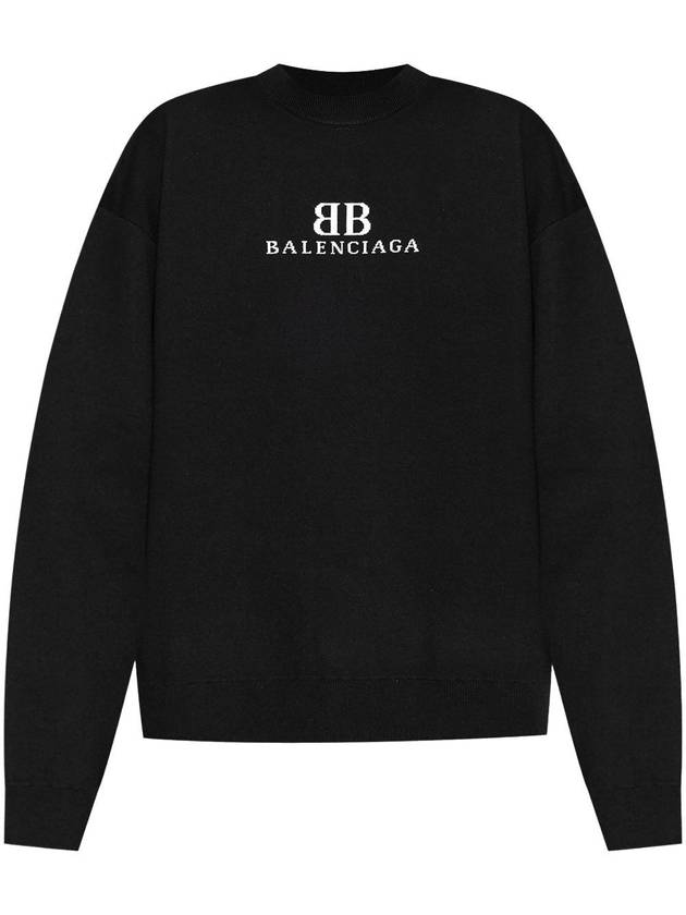 BALENCIAGA CREWNECK SWEATER - BALENCIAGA - BALAAN 1