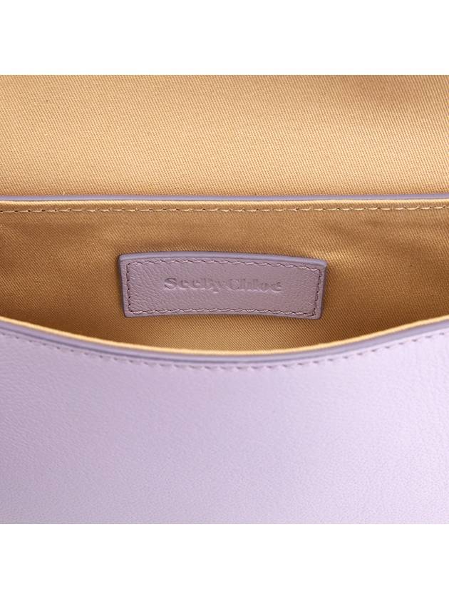 Mara Half Moon Hand Clutch Bag Purple - CHLOE - BALAAN 8