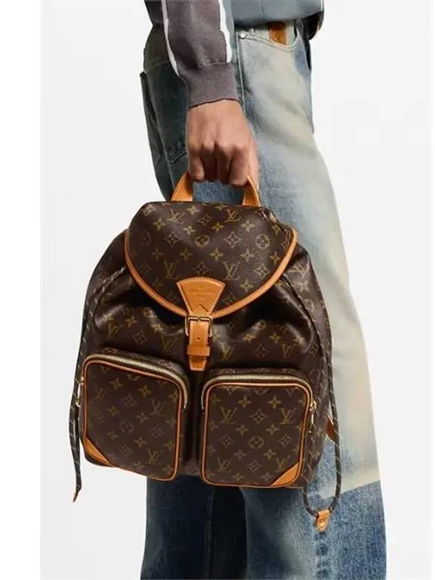 Montsouris Cargo Monogram Backpack Brown - LOUIS VUITTON - BALAAN 7