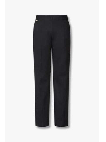 Women s Solid Stretch Pants Black - PAUL SMITH - BALAAN 1