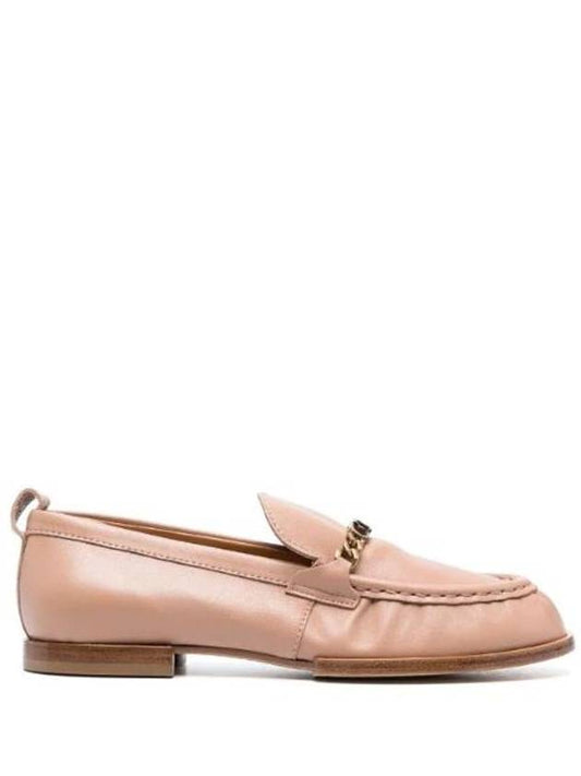 T Chain Loafers Beige - TOD'S - BALAAN.